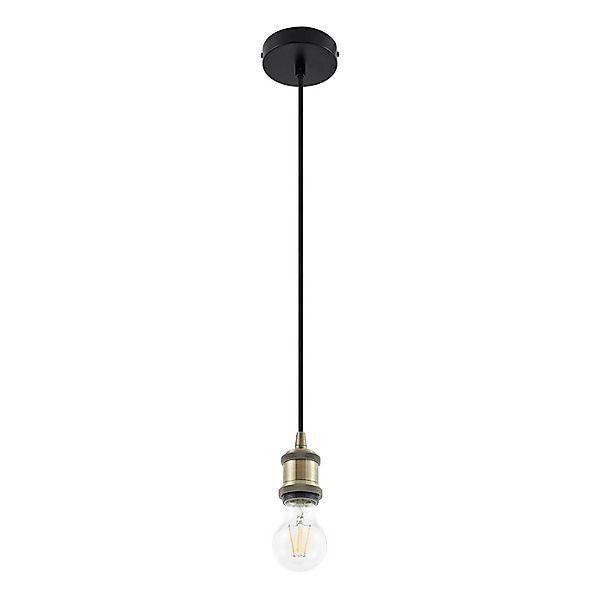 Lindby Pendelleuchte Hattie 10034033 Modern in Gold Messing aus Aluminium 1 günstig online kaufen