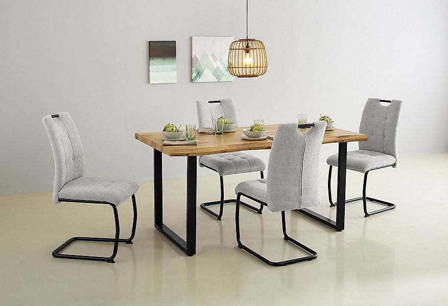 HELA Esstisch GISELLE Baumkantentisch, Küchentisch, TOPSELLER! OTTOs Choice günstig online kaufen