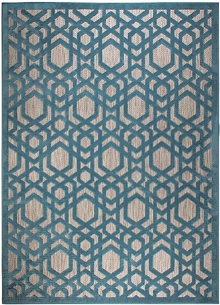 FLAIR RUGS Teppich »Oro«, rechteckig, 4 mm Höhe, fußbodenheizungsgeeignet, günstig online kaufen