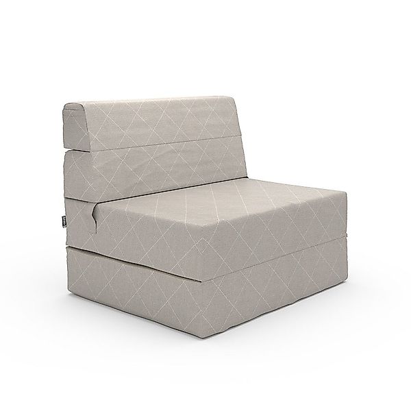 VitaliSpa® Schlafsofa Lima, Beige, 100 cm günstig online kaufen