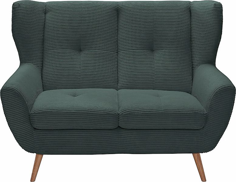 exxpo - sofa fashion 2-Sitzer "ALVESTA, Loungesofa, Küchensofa, hoher Sitzk günstig online kaufen
