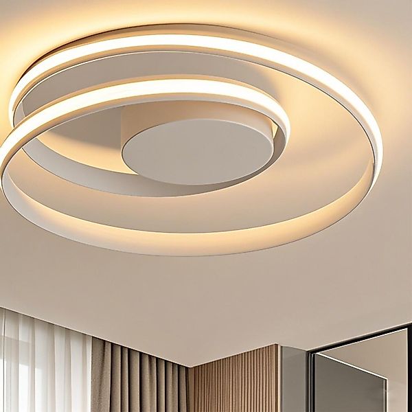 YINDN Deckenleuchte 45cm LED Deckenlampe, Stufenlos günstig online kaufen
