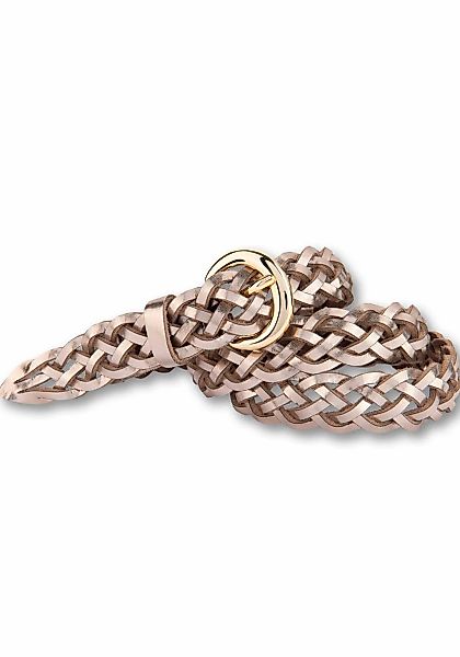 BERND GÖTZ Ledergürtel mit Flechtoptik günstig online kaufen