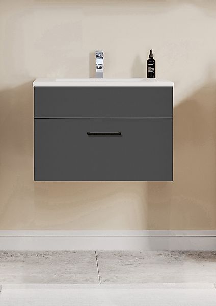 welltime Waschtisch "Trento Light mit Keramik-Auflagebecken", 1 feste Blend günstig online kaufen