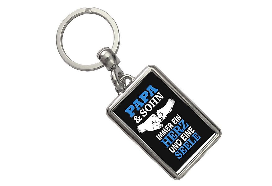 speecheese Schlüsselanhänger Papa & Sohn ein Herz und eine Seele Schlüssela günstig online kaufen
