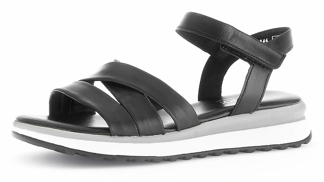 Gabor FLORENZ Keilsandalette, Riemchensandale, Sommerschuh, Komfortschuh in günstig online kaufen