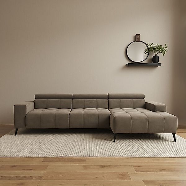 DOMO collection Ecksofa »Trento L-Form, mit Kufenfuß oder Einzelfuß« wahlwe günstig online kaufen