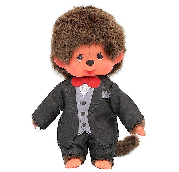 Monchhichi Plüschfigur Bräutigam Junge 20 cm Monchhichi Puppe im Anzug Hoch günstig online kaufen