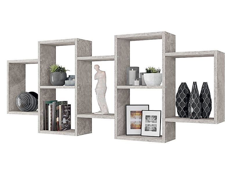 MIRJAN24 Wandregal Trio 001, 161x18x65 cm, günstig online kaufen