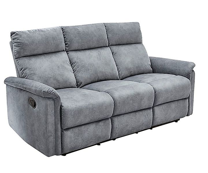 luma-home 3-Sitzer 15128, Sofa mit halbautomatischer Relaxfunktion B180/T90 günstig online kaufen