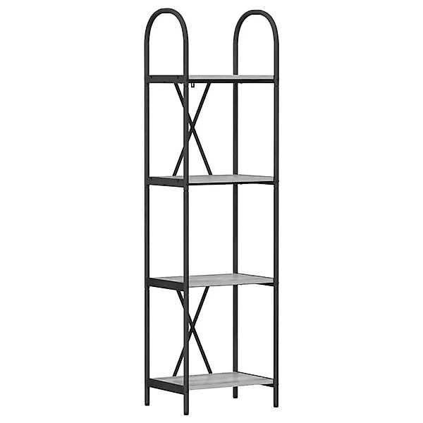 vidaXL Bücherregal Graues Sonoma 40 x 30 x 146 cm Holzwerkstoff 879932 günstig online kaufen