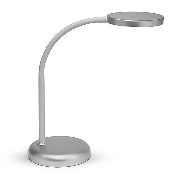 LED-Tischleuchte MAULjoy, silberfarben, Höhe 34 cm, Metall günstig online kaufen