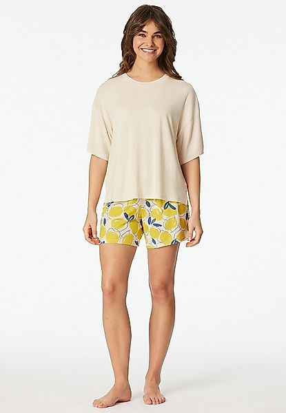 Schiesser Shorty Casual Fashion (2 tlg) mit Rundhalsausschnitt, in softer S günstig online kaufen