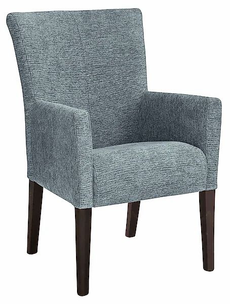 Home affaire Esszimmerstuhl »King« () Polsterstuhl, Armlehnstuhl, Gestell M günstig online kaufen