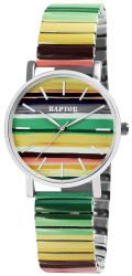 Raptor Quarzuhr Colorful Edition mit Edelstahlzugarmband, günstig online kaufen