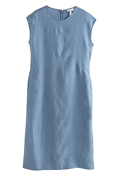 Next Midikleid Gerades Premium-Midikleid aus 100 % Leinen (1-tlg) günstig online kaufen