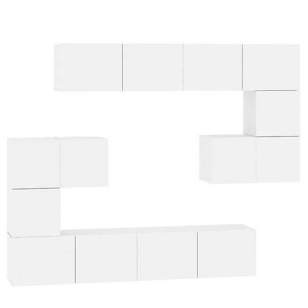 furnicato TV-Schrank TV-Wandschrank Weiß Holzwerkstoff (1-St) günstig online kaufen