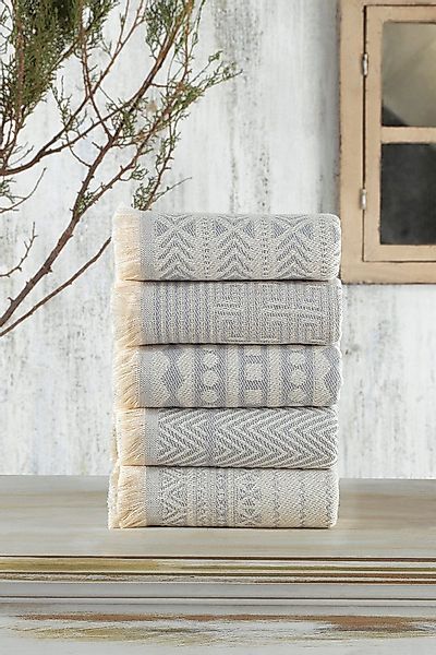 L'Essentiel Maison Handtuch Set Maya, Baumwolle (Set, 5-St), 5-teilige Hand günstig online kaufen