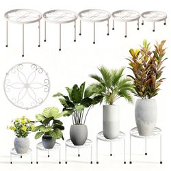 SURFOU Blumenständer 5er-Set Pflanzenständer Blumenhocker Pflanzenregal günstig online kaufen