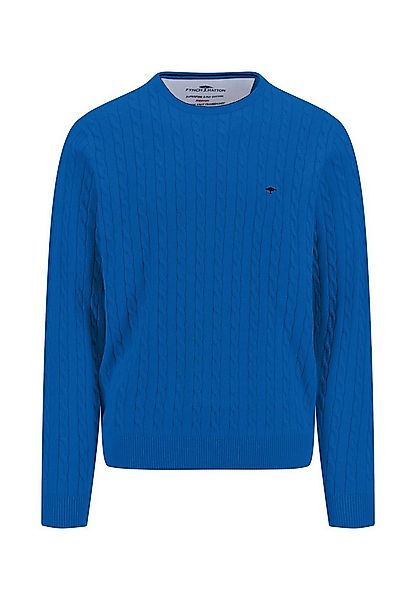 FYNCH-HATTON Strickpullover mit Logo Stickerei günstig online kaufen