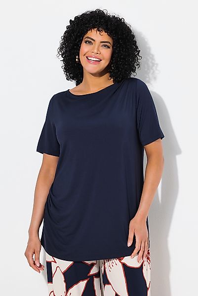 Ulla Popken T-Shirt T-Shirt drapiert Classic günstig online kaufen