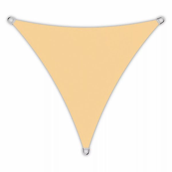 Toldoro Sonnensegel Dreieck 4x4x4m UPF50+ PES Regendicht UV-Schutz Sonnensc günstig online kaufen