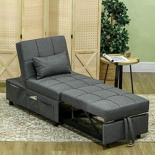 HOMCOM Sessel 3 in 1 Klappsessel günstig online kaufen