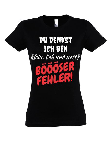 Youth Designz Print-Shirt "Böser Fehrler" Damen günstig online kaufen