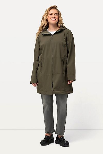 Ulla Popken Softshelljacke HYPRAR Softshelljacke wasserabweisend Fleecefutt günstig online kaufen