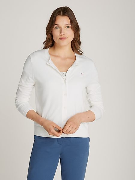 Tommy Hilfiger Cardigan CO JERSEY STITCH günstig online kaufen