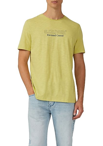 s.Oliver T-Shirt, mit Frontprint günstig online kaufen