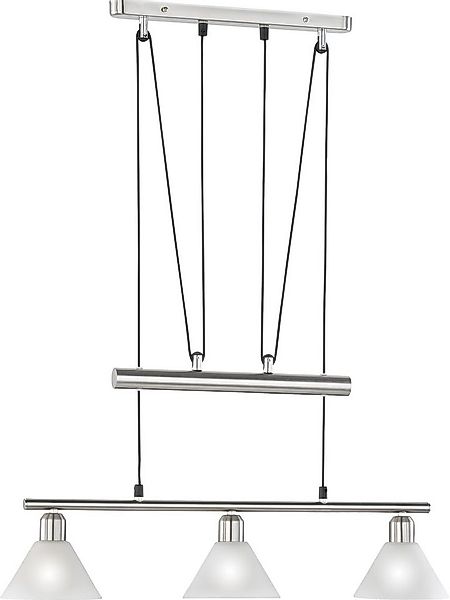 TRIO Leuchten Pendelleuchte Stamina, Seilzugmechanismus, ohne Leuchtmittel, günstig online kaufen
