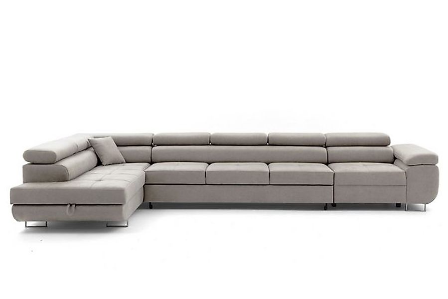 NEXT COLLECTION Ecksofa WILD XXL, B:400/T:200/H:71CM, Hohe Metallfüße, vers günstig online kaufen