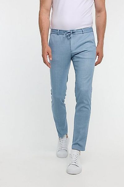 ZUITABLE Anzughose – Slim Fit Herren Stoffhose mit Tunnelzug - Bügelfalte v günstig online kaufen