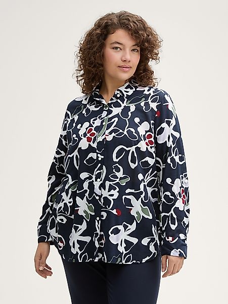 TOM TAILOR PLUS Langarmbluse Plus Size günstig online kaufen