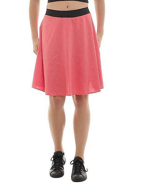 F&K-Mode Midirock Swing Rock Midi Falten Gummibund hohe Taille Swingrock günstig online kaufen