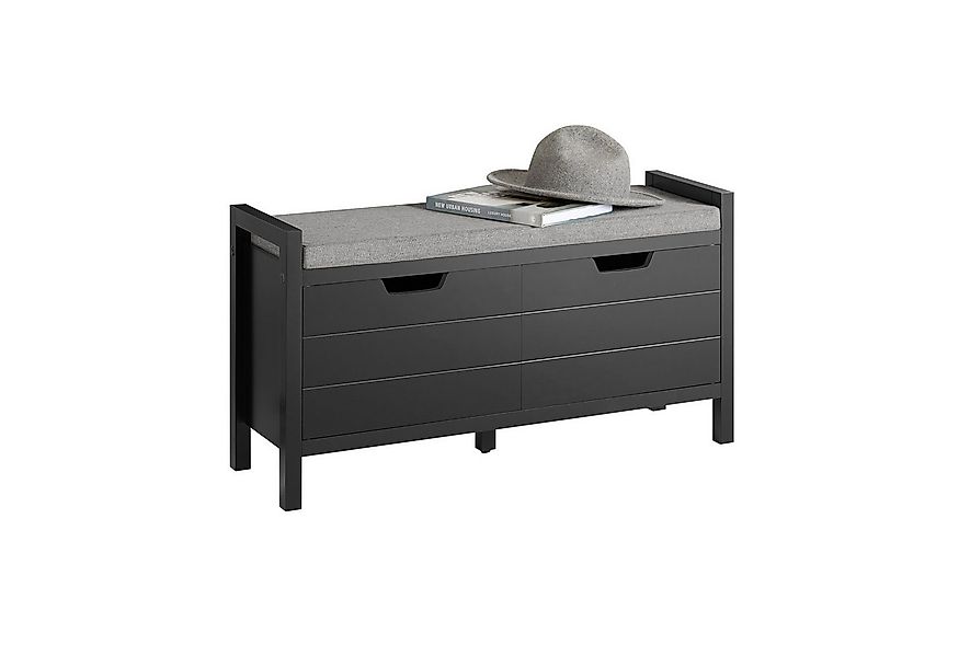 SoBuy Schuhbank FSR63-II, Schuhorganizer Schuhbank mit Sitzfläche, gepolste günstig online kaufen