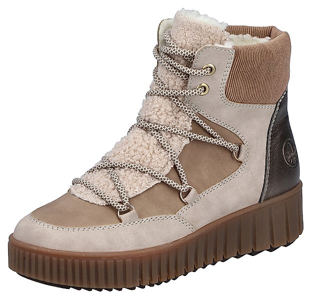 Rieker Winterboots Schnürboots, Plateauboots, mit Warmfutter günstig online kaufen