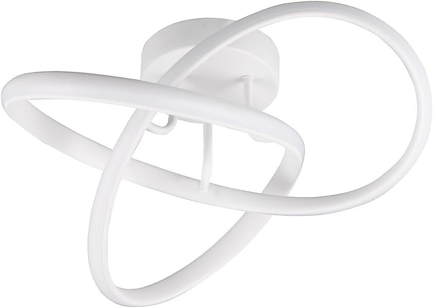 lightling LED Deckenleuchte Leon, LED fest integriert, Warmweiß, IP20 Indoo günstig online kaufen