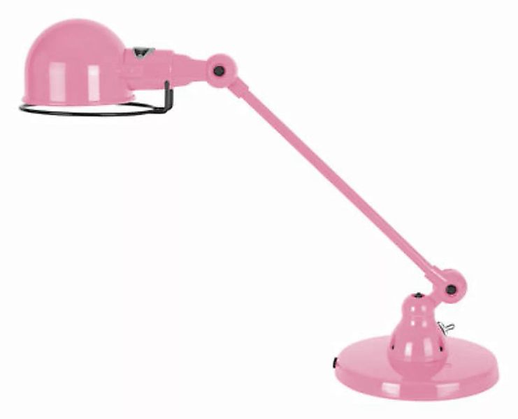 Tischleuchte Signal metall rosa / mit schwenkbarem Arm - L 40 cm - Jieldé - günstig online kaufen