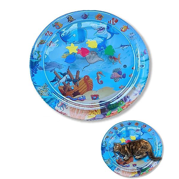 Ledander Hundematte Kratzfeste Katzen-Wasser-Spielmatte im Ozean, günstig online kaufen