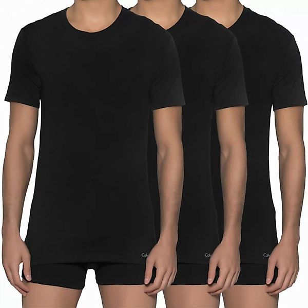 Calvin Klein 3-er Set T-Shirt Schwarz günstig online kaufen