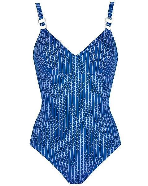 Sunflair Badeanzug Beach Fashion blau/weiß Badeanzug günstig online kaufen