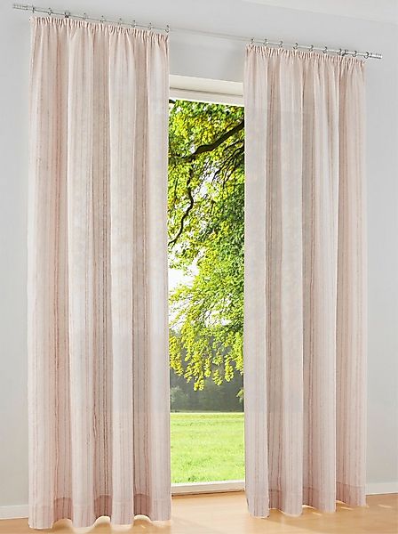 heine Gardine Dekostore . (1 St), Multifunktionsband, halbtransparent, Fert günstig online kaufen