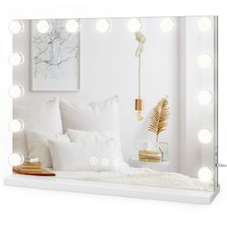 Dripex Schminkspiegel Hollywood Kosmetikspiegel 14/15/18/20LED, 3 günstig online kaufen