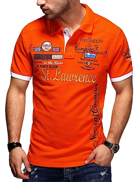 Style-Division Poloshirt SDIOWA Bedruckt & mit günstig online kaufen