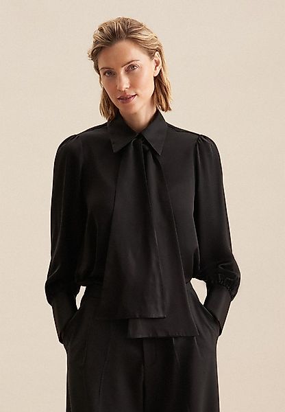 seidensticker Schluppenbluse Schwarze Rose 1/1 Kragen Uni günstig online kaufen