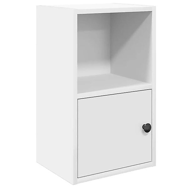 vidaXL Bücherregal Weiß 31x24x52 cm Holzwerkstoff 860319 günstig online kaufen