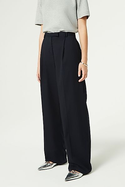 Next Stoffhose Elegante Hose mit weitem günstig online kaufen