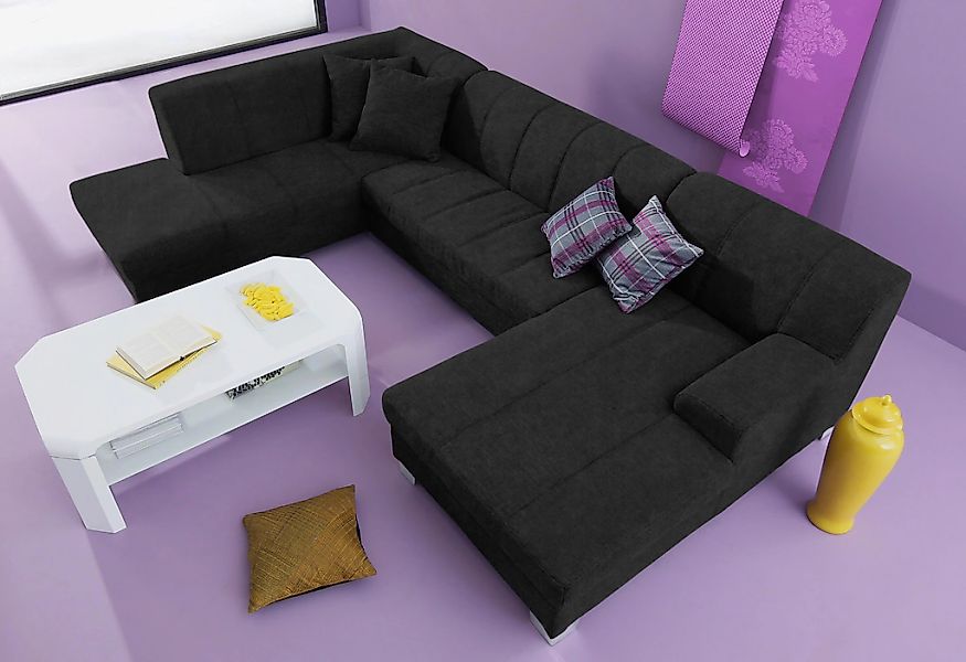 Home affaire Wohnlandschaft "Anzio, modern und gemütlich, niedrige Armlehne günstig online kaufen